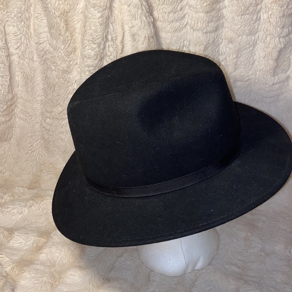 Nwot Country Gentleman Black Wool Fedora Wilton Water Repellent - Picture 4 of 11